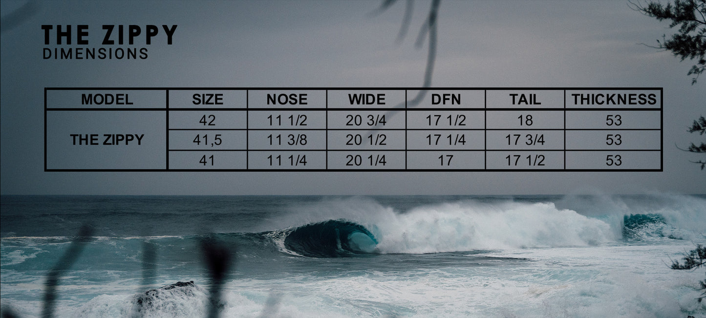 BODYBOARD PRIDE ZIPPY DIMENSIONES