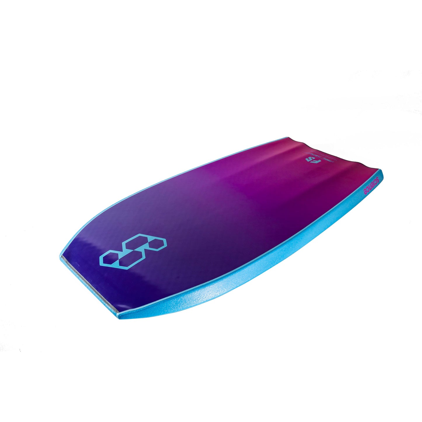 BODYBOARD SCIENCE PRO FLARE SERIE TRIQUAD PP - AQUA / PINK SLICK