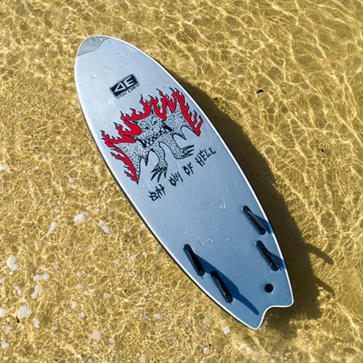 Softboard O&E BAT Outa Hell Quad 5'6
