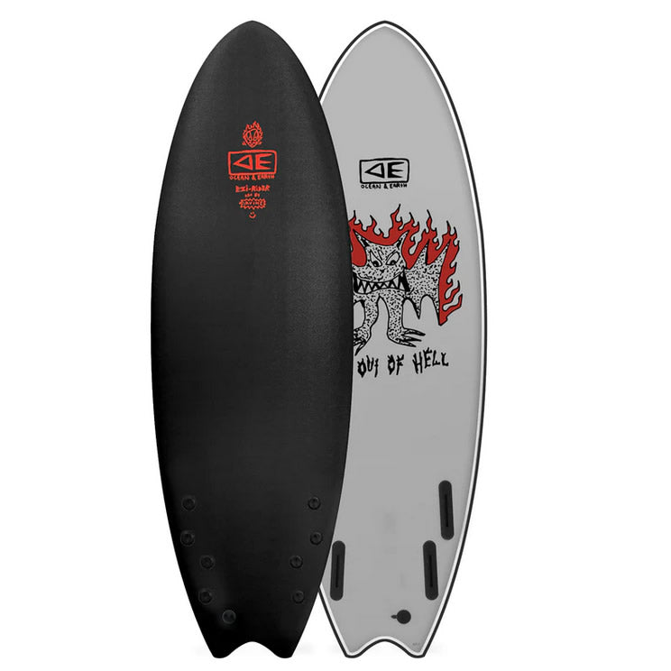 Softboard O&E BAT Outa Hell Quad 5'6