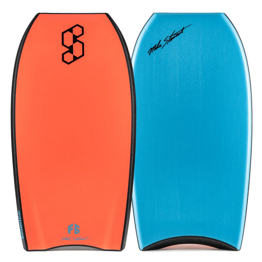 Bodyboard Science Mike Style Tech Orange/Blue, diseño Mike Style Tech con construcción avanzada PP, ideal para maniobras precisas y control en todo tipo de olas, riders intermedios y avanzados, Europa