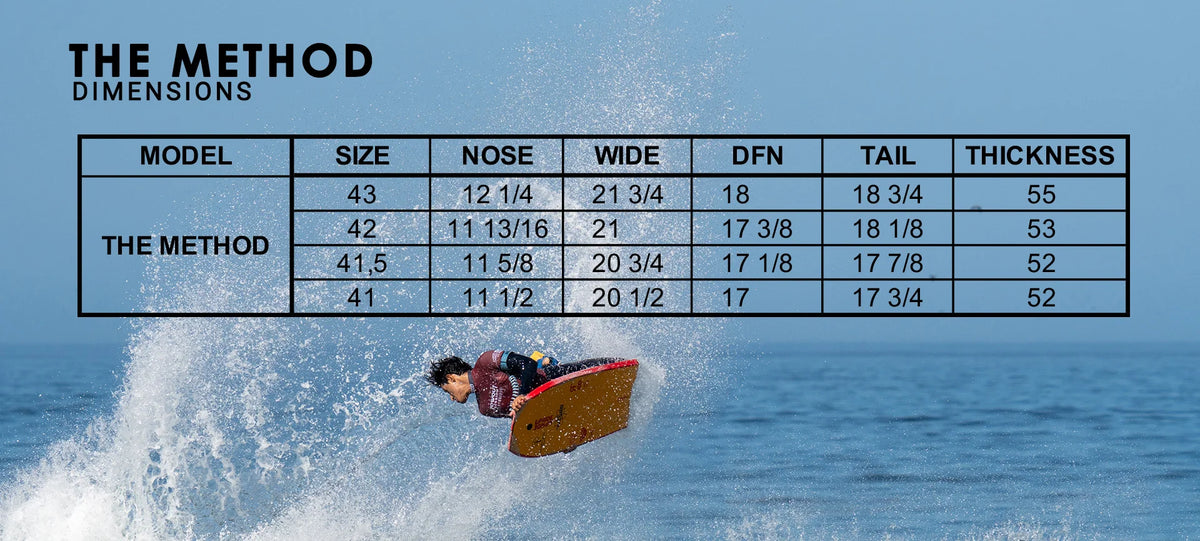 Bodyboard PRIDE METHOD SDC Matías Díaz