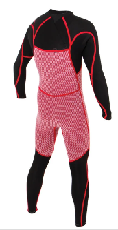 Ocean & Earth Traje de neopreno de manga larga y cremallera pectoral One Zero 4/3 mm