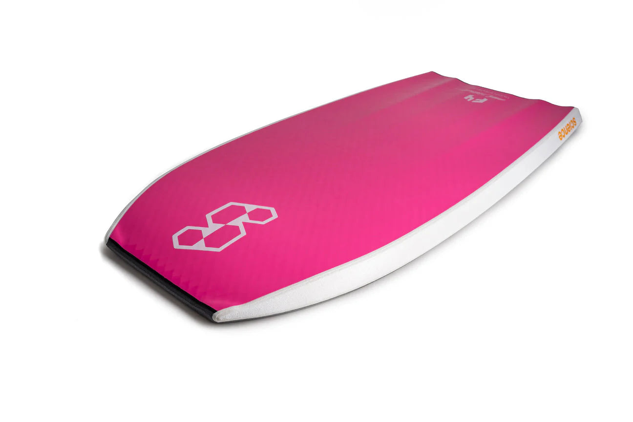 TABLA DE BODYBOARD SCIENCE PRO LTD TRIQUAD F4 - GUN METAL GREY / PINK