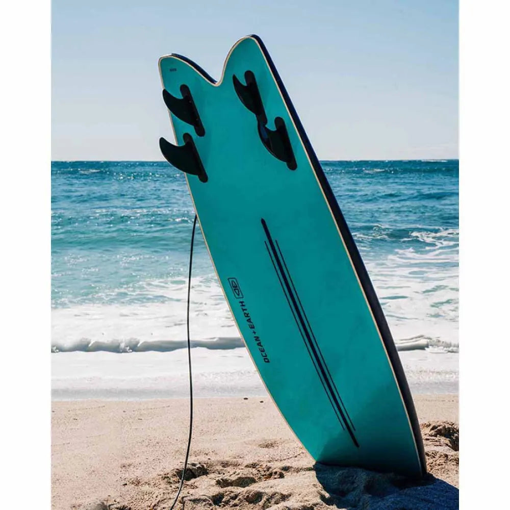Softboard O & E FLYING FISH EZI-RIDER QUAD 5'8
