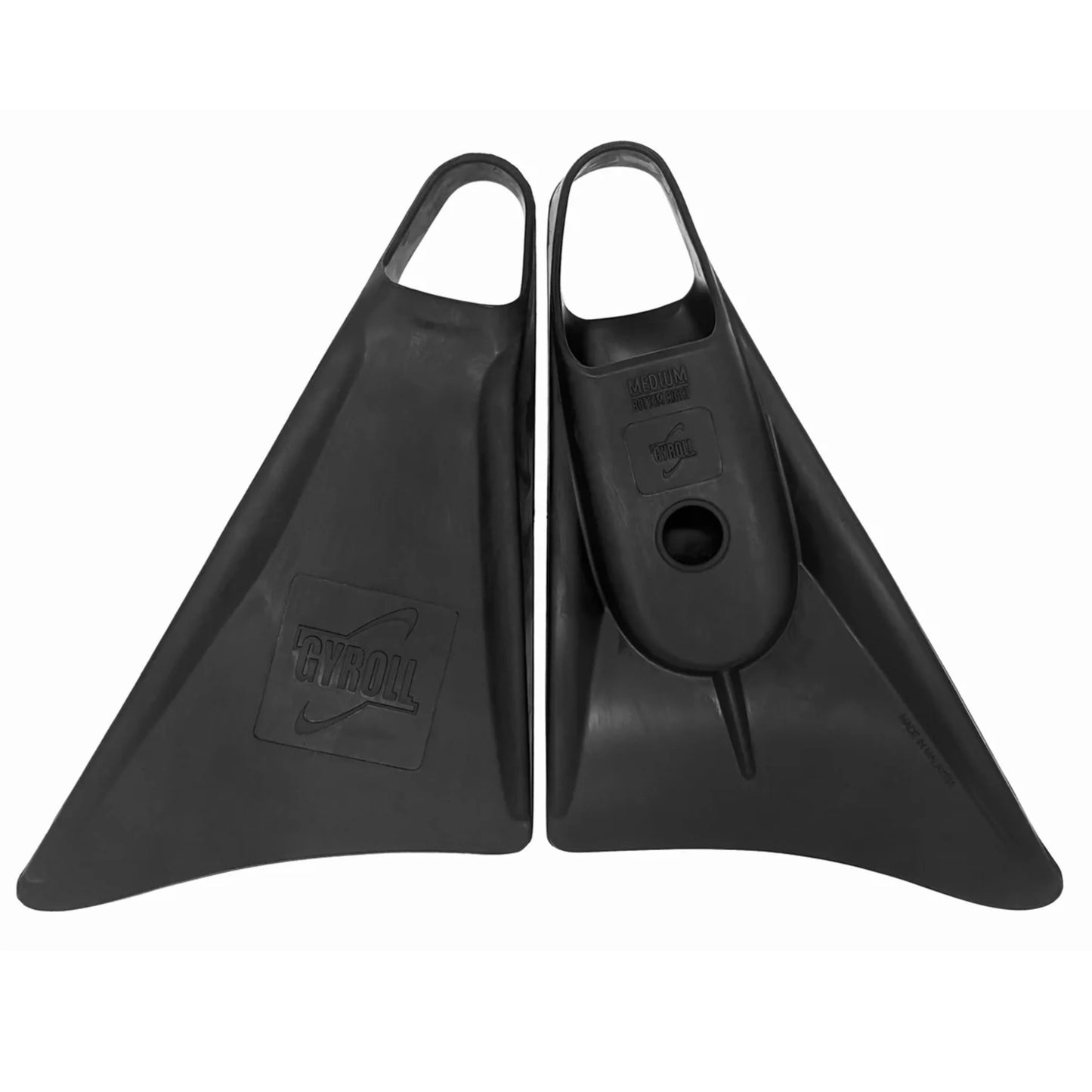Aletas Bodyboard GYROLL Black