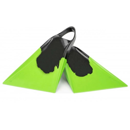 Aletas bodyboard NMD ALPHA FINS Negras y verdes