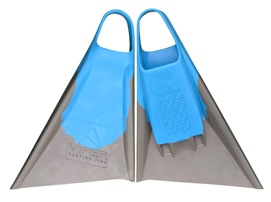 Aletas bodyboard Viper Delta Icons Azul celeste