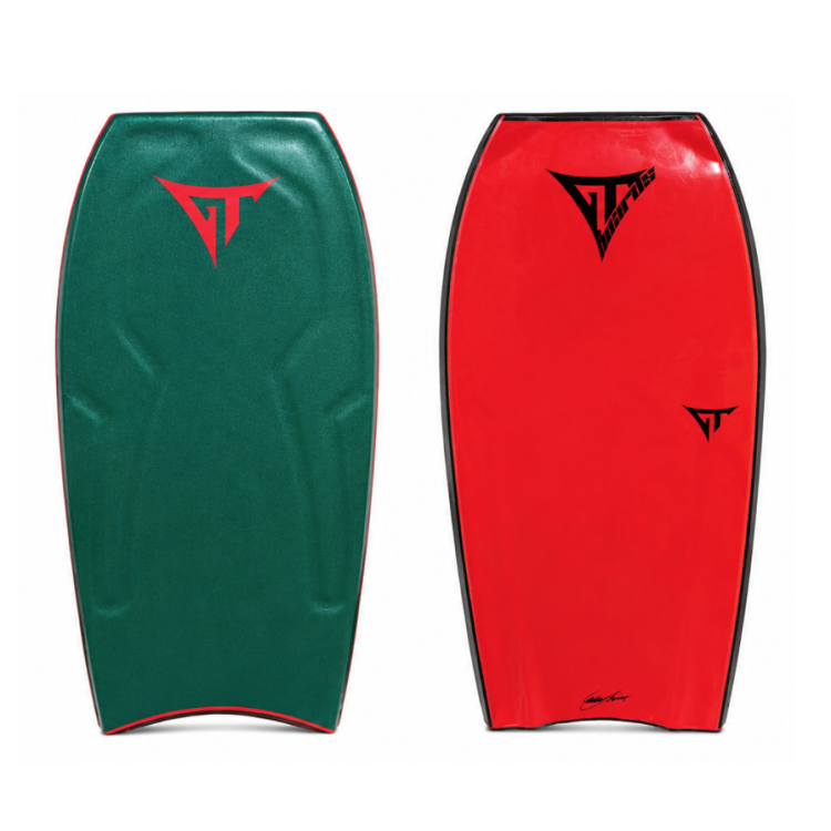 BODYBOARD GT BOARDS MEGA-T MALLARD GREEN/RED