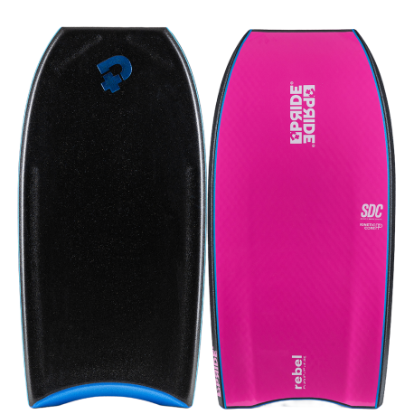 BODYBOARD PRIDE REBEL PP SDC BLACK PINK