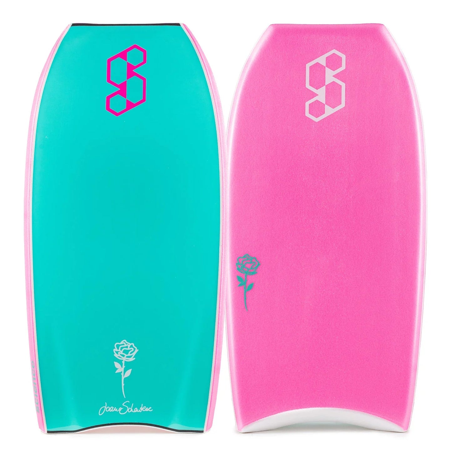 BODYBOARD SCIENCE JOANA PE PINK / TURQUOISE