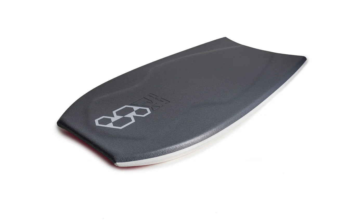 BODYBOARD SCIENCE PRO LTD TRIQUAD F4 - GUN METAL GREY / PINK