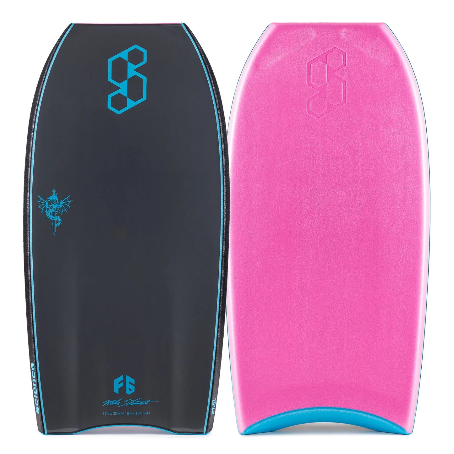 BODYBOARD SCIENCE TS 1.2 PINK / DARK GREY