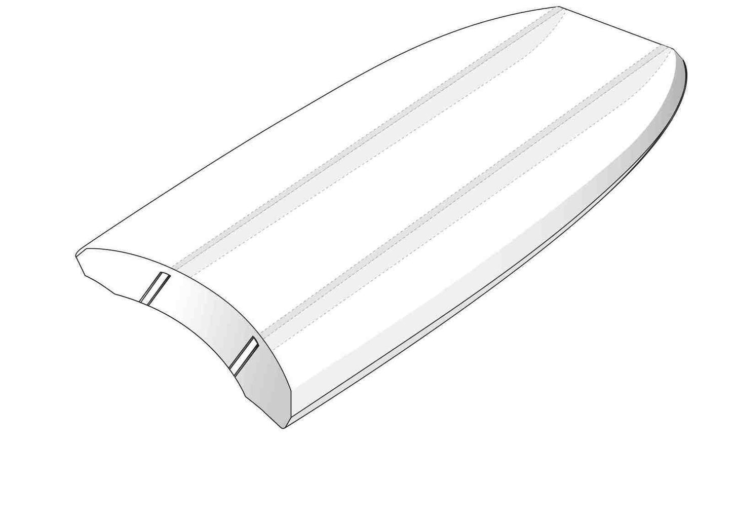 Bodyboard NMD nueva tecnologia Alphaflex sin stringer