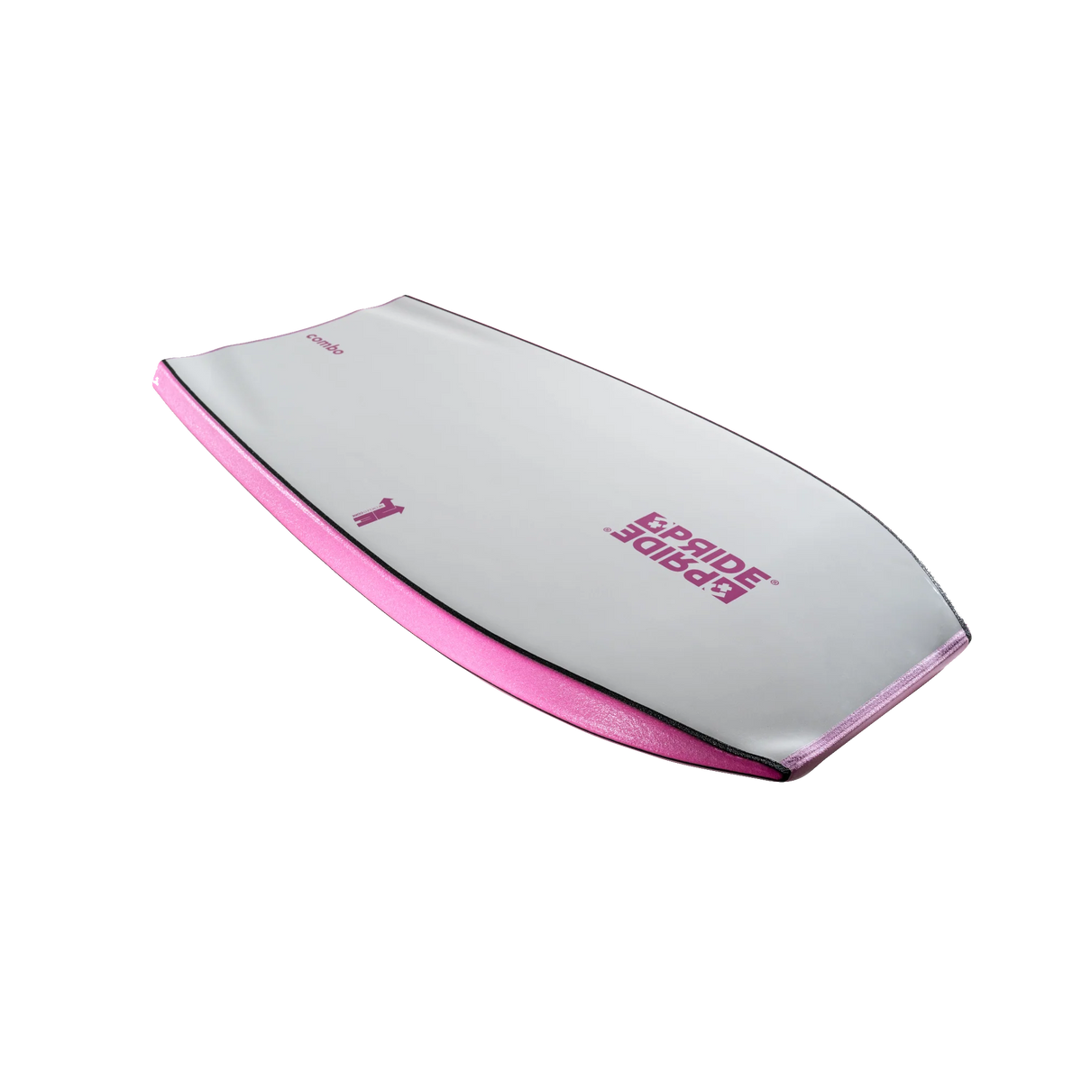 Bodyboard PRIDE white slick