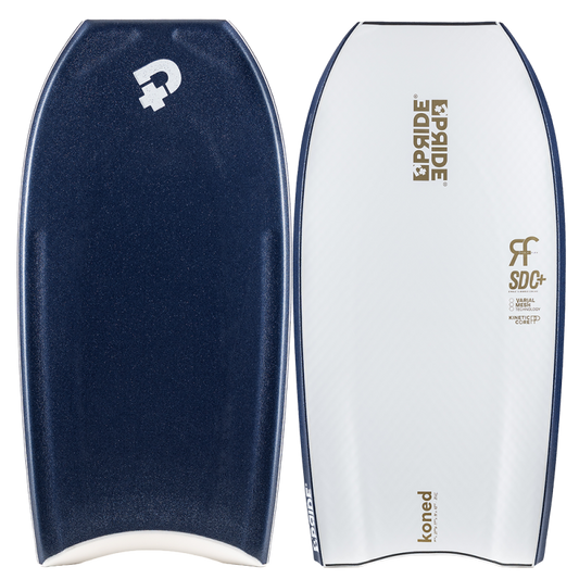 Bodyboard Pride Koned PP Radial Flex SDC+ Varial&nbsp;MINDIGHT BLUE / WHITE