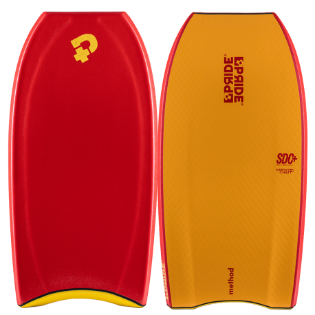 Bodyboard Pride Method SDC Rojo