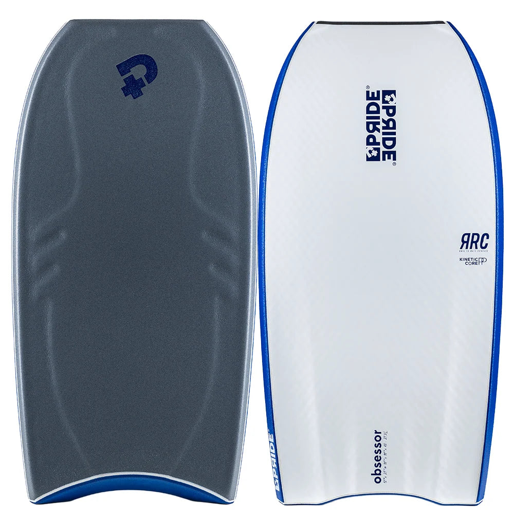 Bodyboard Pride Obsessor PP RRC Liam Lucas gris y blanco