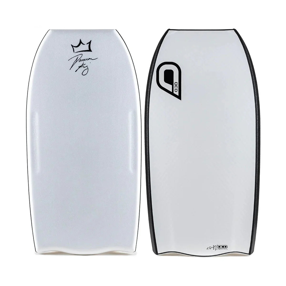 Bodyboard QCD Damian King PP blanco