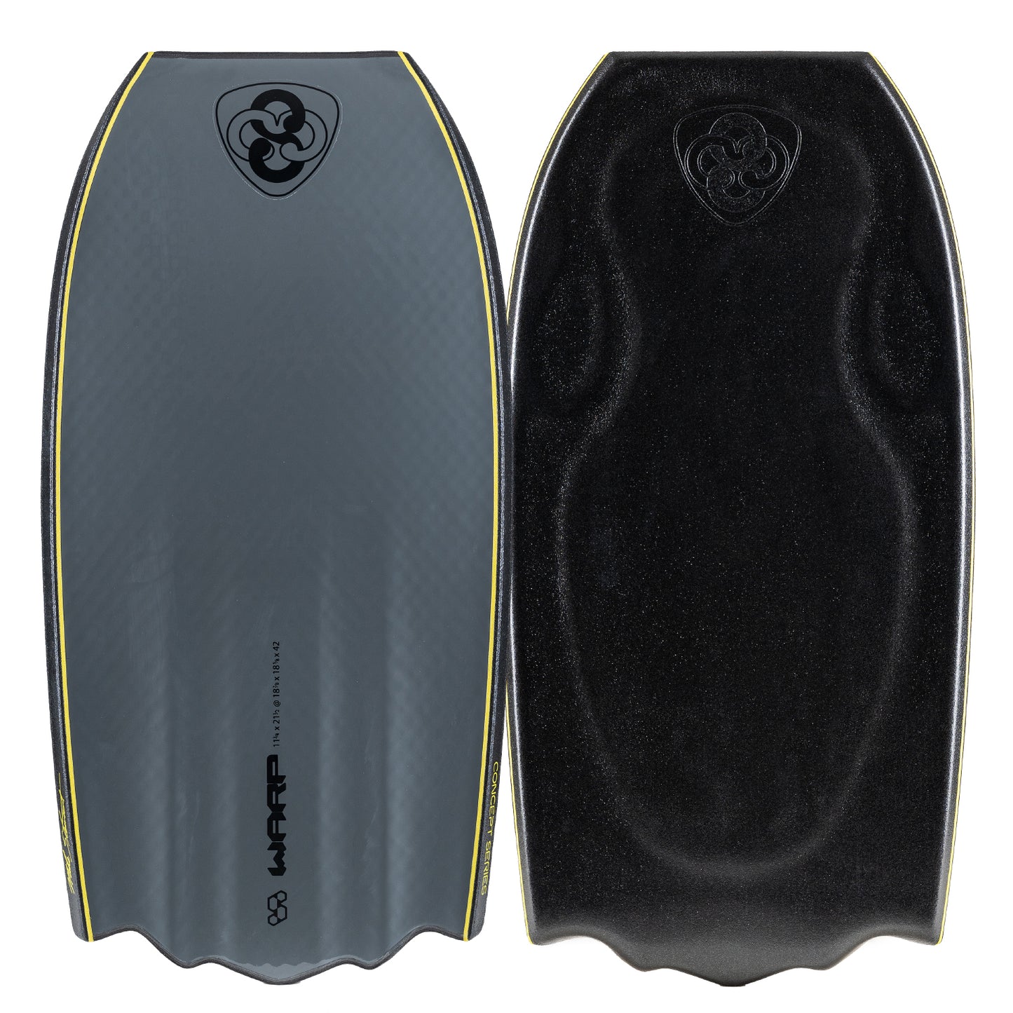 Bodyboard Science Warp gris oscuro