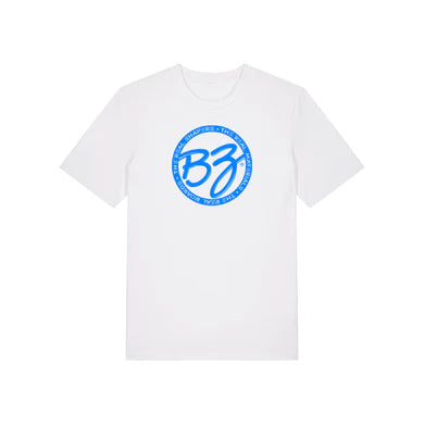 Camiseta bodyboard BZ Classic Logo Tee white