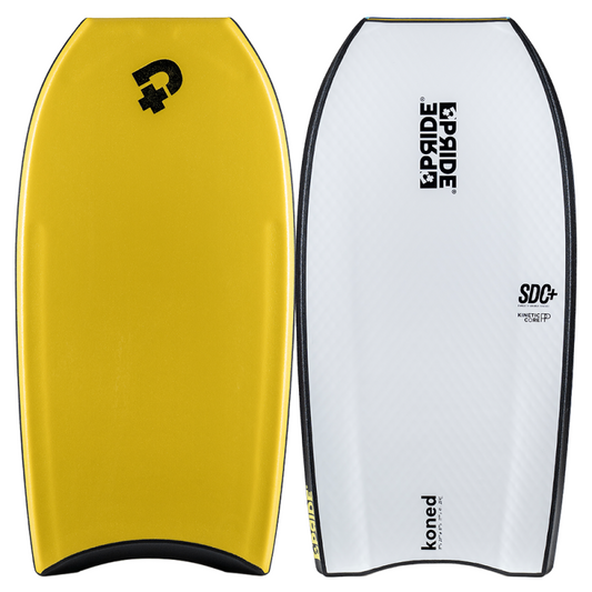 Comprar Bodyboard Pride Koned PP SDC+ amarillo y blanco