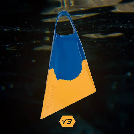 Comprar aletas bodyboard VULCAN V3 BLUE SUNGOLD