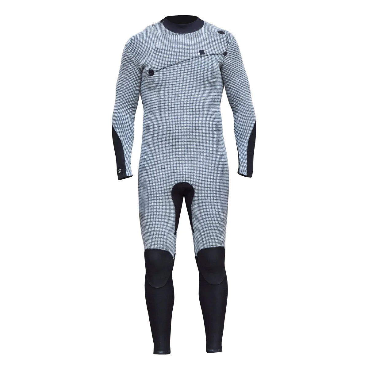 Interior Nopreno GYROLL - 4/3mm Shield Zipperless Wetsuit - Silver