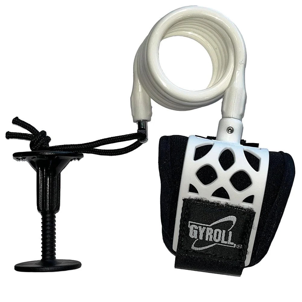 Leash bodyboard Gyroll MIKE STEWART blanco