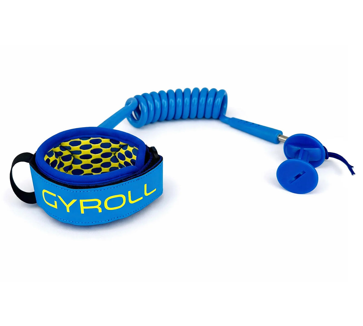 Leash bodyboard biceps Atlas azul y amarillo