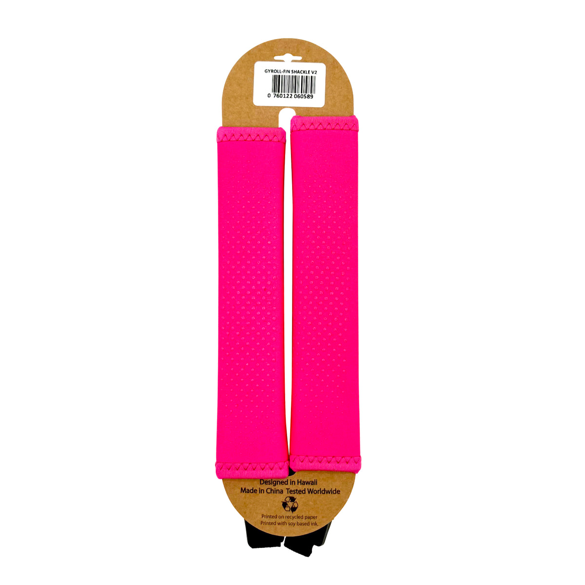 Sujeta aletas bodyboard Gyroll rosa