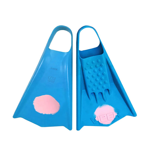 MS VIPER - Aletas de bodyboard - Aqua / Pink
