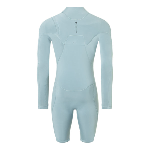 Wizard 3/2 Shorty L/S GBS FZ C5 Light grey-blue