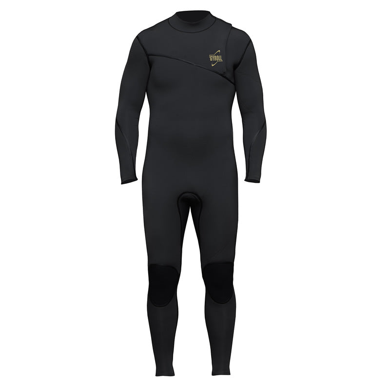 Neopreno GYROLL SHIELD 4/3 ZIPPERLESS STEAMER BLACK/GOLD