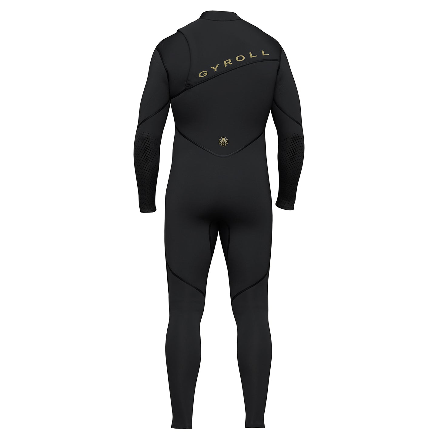 Neopreno GYROLL SHIELD 4/3 ZIPPERLESS STEAMER BLACK/GOLD EUROPE