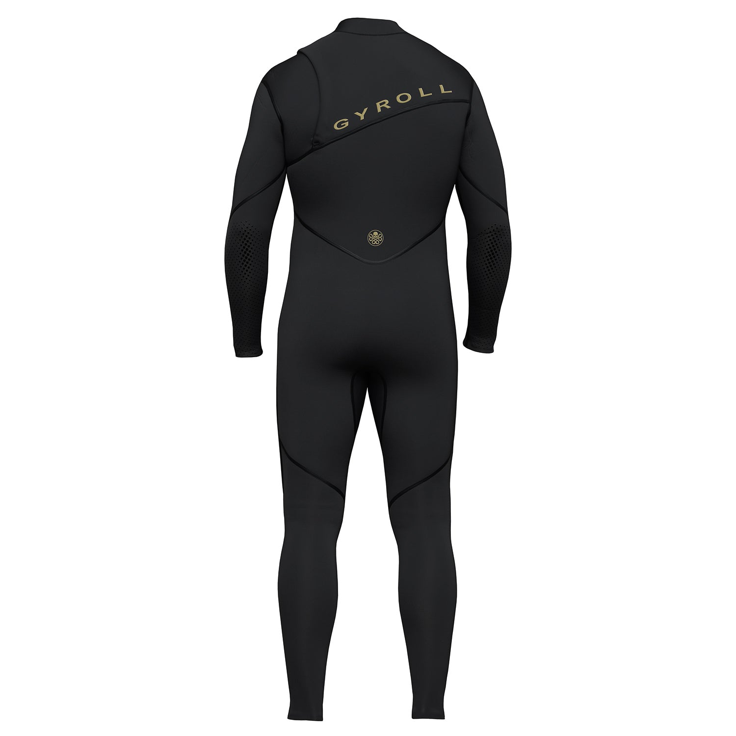 Neopreno GYROLL SHIELD 4/3 ZIPPERLESS STEAMER BLACK/GOLD EUROPE