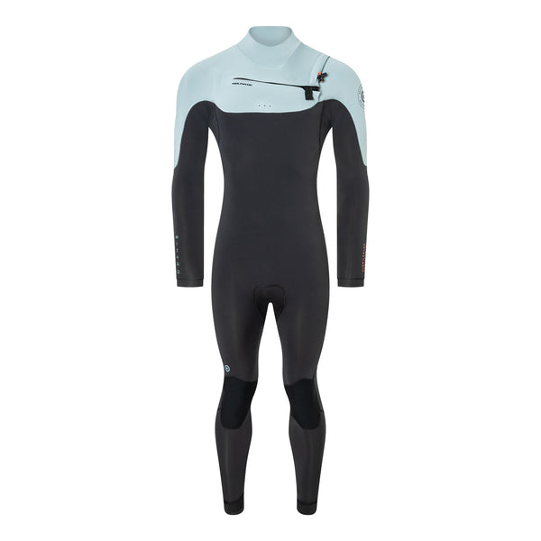 Neopreno Neilpryde Wizard 3/2 Fullsuit GBS FZ C4 Charcoal / Light grey-blue