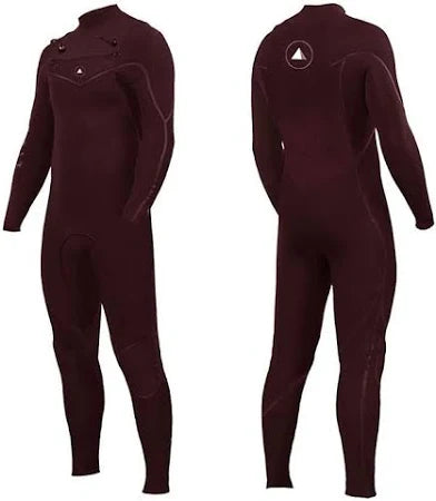 Neopreno Zion Yeti 3/2.5 Steamer C/Zip Burgundy 
