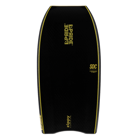 Tabla de Bodyboard Pride Zippy PP SDC 2X black slick