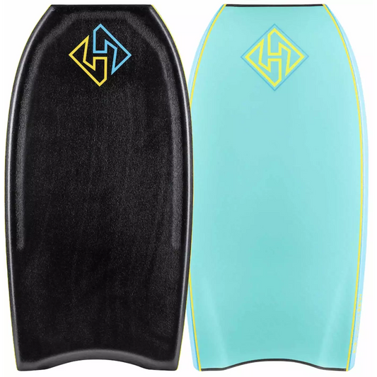 bodyboard Hubboards Hubb Edition PP Pro Black/Turquoise