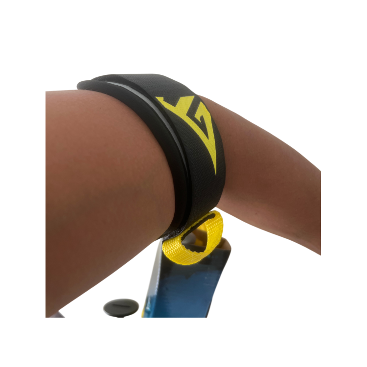 GT BICEP LEASHES 9mm YELLOW