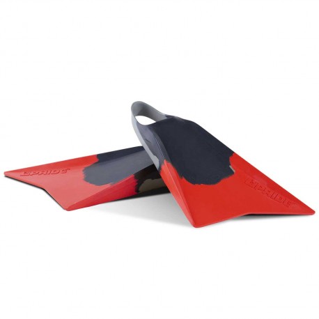 ALETAS BODYBOARD VULCAN V2 DGREY/LGREY/RED